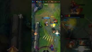 Tristana makes it look easy leagueoflegends wildrift doublekill leagueoflegendswildrift [upl. by Assirolc]