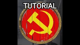 How to make a USSR banner in For Honor  Как сделать герб СССР в For Honor [upl. by Andrea301]