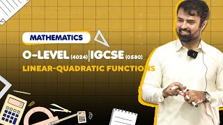 OLevel 4024  IGCSE 0580  Maths  Sketching amp Plotting of Graphs  LinearQuadratic Functions [upl. by Raimes843]