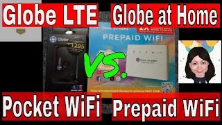 Globe LTE Mobile WiFi and Globe At Home Prepaid WiFi Review [upl. by Eenaffit]