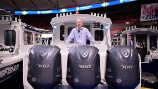 KingFisher Boats Global Reveal at 2017 Vancouver Boat Show [upl. by Bounds729]