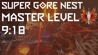 Doom Eternal Super Gore Nest Master Level UN Speedrun  918 Previous WR [upl. by Ferrel]