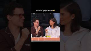 Zendaya amp Tom Holland SINGING amp Being Cuties At Tennis Goes Viral 😭 [upl. by Gwyn686]