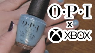 OPI x Xbox Sage Simulation Nail polish for gamers [upl. by Vickey737]