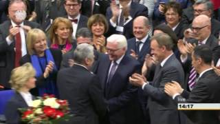 FrankWalter Steinmeier ist neuer Bundespräsident [upl. by Anos]