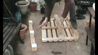 How To Dismantle A Wooden Pallet [upl. by Magas617]