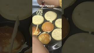 Mini Pancake full recipe pancake short chocolate video [upl. by Connie]