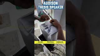 Audison Thesis Speaker Unboxing  Car Speakers  Audison  Car Accessories Chennai shorts [upl. by Karlis]