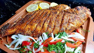 Tasty Oven Grilled Red Snapper Recipe [upl. by Kinna]