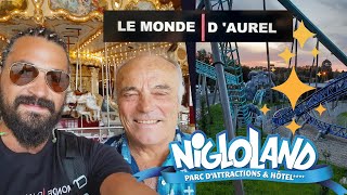 🎢nigloland 2023 🤩🤩le meilleur parc de France [upl. by Asim139]