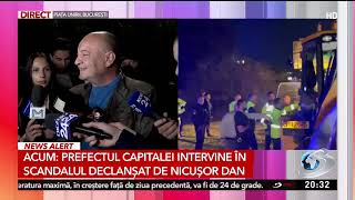 Prefectul Capitalei intervine în scandalul dintre Nicușor Dan și Daniel Băluță [upl. by Enelkcaj]