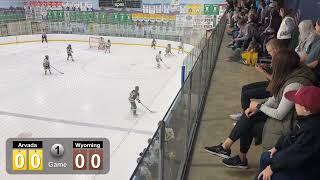 Silver Sticks Game 1 Arvada vs Wyoming [upl. by Bernete988]