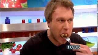 Furious Pete on UK TV ITV 12inch pizza challenge [upl. by Mechling]