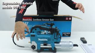 Engraxadeira a Bateria da Makita modelo DGP180Z [upl. by Welles668]