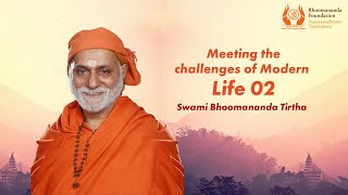 126  Meeting the Challenges of Modern Life 02  Bhagavad Gita  Swami Bhoomananda Tirtha [upl. by Eirdua]