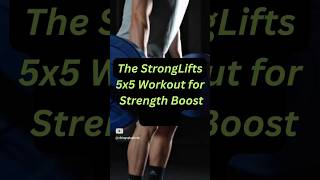 StrongLifts 5x5 Workout Plan fitnessgoals shorts [upl. by Aric]