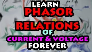 Alternating Current Phasor Relation of Current amp VoltageTrickHindi [upl. by Idalla]