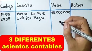 Contabilización del IVA ejercicio con diferentes casos compras y ventas [upl. by Perri954]