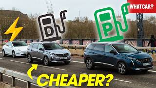 PETROL vs DIESEL vs ELECTRIC CAR – which is REALLY cheaper  What Car [upl. by Nitsid]