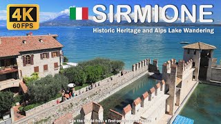 ItalySirmione Walking Tour  Historic Heritage and Alps Lake Garda Wandering 4K 60FPS [upl. by Enelyw]