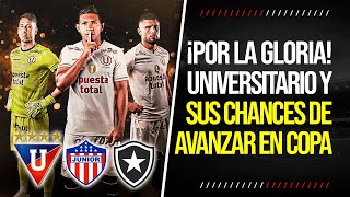 ¡POR LA GLORIA ANÁLISIS del GRUPO de UNIVERSITARIO en COPA LIBERTADORES GRUPO D ¿PUEDE PASAR [upl. by Jamel]