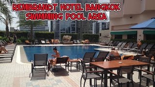 REMBRANDT HOTEL BANGKOK  SWIMMING POOL AREA [upl. by Reinold]