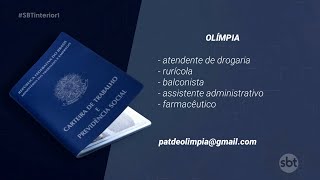 Vagas de emprego para pedreiro rurícola e vendedor interno [upl. by Dymphia]