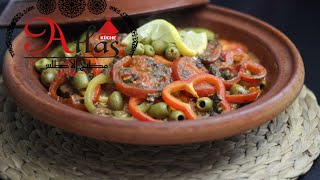 Tajine mit Fisch und Gemüse [upl. by Akelahs]