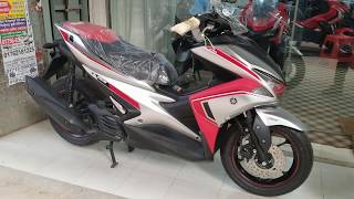 2020 New Yamaha Aerox 155ccAll Features Price Top SpeedMileage [upl. by Alastair]