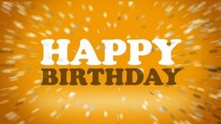 Matt Houston  Happy Birthday Lyrics video officiel [upl. by Aikehs]