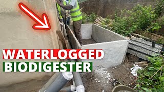 How To Construct a Biodigester In a Waterlogged Area  Three 3 Key Tips [upl. by Enimajneb371]