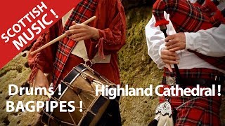 Bagpipers  Highland Cathedral and Amazing Grace  Bagpipes  Scotland  Edinburgh  2017 [upl. by Ennahgiel686]