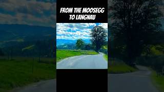 Scenic drive in Switzerland Moosegg Langnau roadtrip emmental drivinginswitzerland shorts [upl. by Adroj]