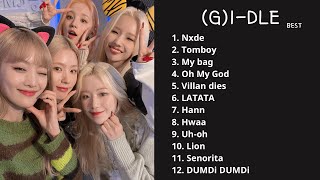 GIDLE Best Songs Playlist （2023 updated audio [upl. by Dde]