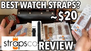 Strapsco Watch Strap  Review [upl. by Aubree30]