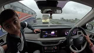 Long Drive Mashup Jukebox with Rainy Highway Drive with 🔥 Mahindra XUV700 AX7 L AT 🔥 Best Car Songs [upl. by Aidile]