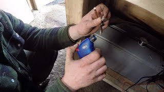 DIY Micro Hydro part 14 wiring The turbine [upl. by Ljoka]