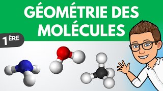 Comment déterminer la géométrie dune molécule   1ère spé  PhysiqueChimie [upl. by Edrea721]