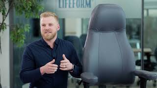 Ultimate Executive 2390 2490 Features amp Benefits  LIFEFORM® Chairs [upl. by Zenger]