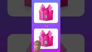 Choose your favourite gift 🎁 A op and B op viral video [upl. by Walker46]