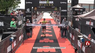 Athletes Converge In Oklahoma For Last Ironman Event In Tulsa [upl. by Naples]