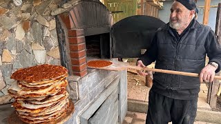 THE BEST ✨ MENU DINNER FOR RAMADAN 🍕🥣🥗🧁 LAHMACUN SÜTLAÇ MERCİMEK and SALAD [upl. by Voorhis]