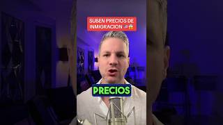 🇺🇸 Suben precios de Inmigracion 😱 [upl. by Aniara]