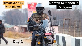 2024 royal enfield himalayan 450 first road trip of 1300kms  aprameye vlogs [upl. by Luzader]