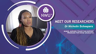 Dr Nicholin Scheepers  Transition Support Programmes for Nurse Graduates [upl. by Anemaj]