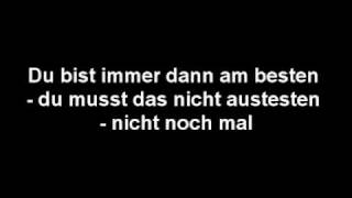 Die Ärzte  Lied vom scheitern  Lyrics [upl. by Elurd]