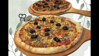 Pâte pizza au Thermomix à garderعجين البيتزا وجديه وتهنايpizzaبيتزاpâte cheflallalatifa [upl. by Eceined556]