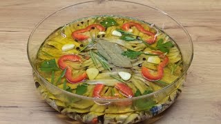 Greek recipe with marinated anchovies  Γαύρος μαρινάτος [upl. by Annoyi]