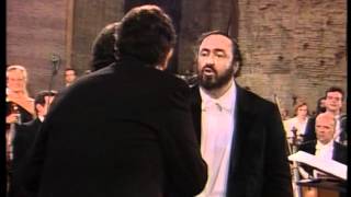 quotO Sole Mioquot Pavarotti Carreras Domingo  Rome 1990  DVD quality [upl. by Infield831]