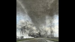 UP CLOSE 4K Life Cycle of the Lincoln Nebraska EF3 Tornado [upl. by Alatea]